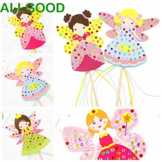 Allgoods สติกเกอร์เจ้าหญิง Diy แฮนด์เมด หลากสี ของเล่นเสริมการเรียนรู้ สําหรับเด็ก