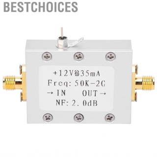 Bestchoices Wideband Amplifier  Low Noise 10K-2G Broadband for Replacement of Old Part