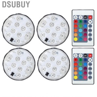 Dsubuy RGB Pool Light  Full Sealing Underwater Swimming for Fish Tanks Outdoor Decoration