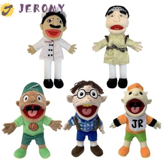 Jeromy Jeffy Friends ตุ๊กตาหุ่นมือ สวมนิ้วมือ ของเล่นสําหรับเด็ก