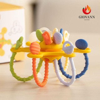 Giovanni 3 in 1 ของเล่นประสาทสัมผัส ซิลิโคน PP แบบโต้ตอบ จับนิ้ว ฝึก Montessori พัฒนาการ รับรู้ 1-3 ปี