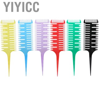 Yiyicc 6pcs Fashionable Comb Styling 9.8x2.6in 24.8x6.5cm