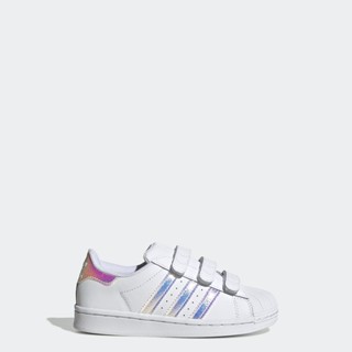 adidas ไลฟ์สไตล์ รองเท้า Superstar เด็ก สีขาว FV3655