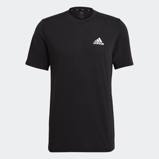 adidas เทรนนิง เสื้อยืด AEROREADY Designed to Move Feelready Sport ผู้ชาย สีดำ GT5545