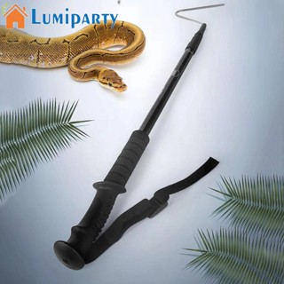 Lumiparty ตะขอจับงู ยืดหดได้ ยาว 70-140 ซม. ป้องกันการกัด สําหรับสัตว์เลื้อยคลาน