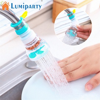 Lumiparty ก๊อกน้ํากรองน้ํา หมุนได้ 360 องศา กันกระเด็น สําหรับห้องครัว