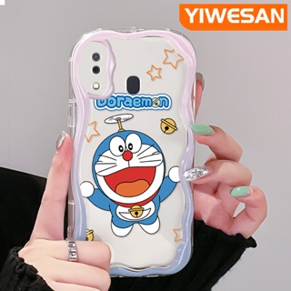 เคสโทรศัพท์มือถือ ซิลิโคนนุ่ม ใส กันกระแทก ลายการ์ตูนโดราเอมอนน่ารัก สําหรับ Samsung galaxy A30 A20 A31 A32 M10s