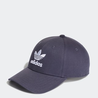 adidas ไลฟ์สไตล์ หมวกเบสบอล Trefoil Unisex สีน้ำเงิน HD9698