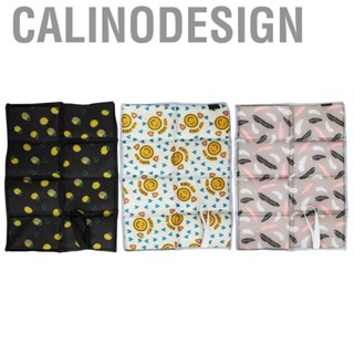 Calinodesign 3pcs Outdoor Portable Folding Cushion  Moisture‑Proof Travel Picnic