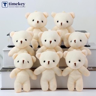 Timekey พวงกุญแจตุ๊กตาหมีน่ารัก 10 ซม. D5L5