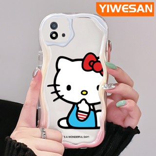 เคสโทรศัพท์มือถือใส แบบนิ่ม ลายการ์ตูนคิตตี้ กันกระแทก สําหรับ Realme C20 C20A C11 2021 C11 2020 Narzo 50i