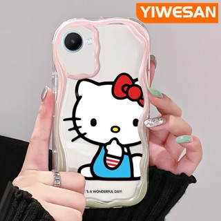 เคสโทรศัพท์มือถือใส แบบนิ่ม ลายการ์ตูนคิตตี้ กันกระแทก สําหรับ Realme C30 C30s C31 C33 C35 C55 Narzo 50i Prime Narzo N55 50A Prime