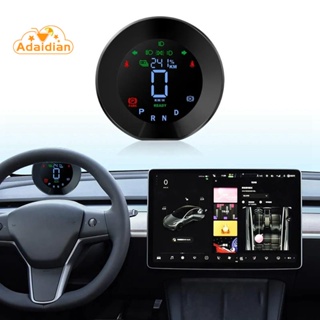 ？ พร้อมส่ง อะไหล่พวงมาลัยรถยนต์ HUD หน้าจอ HD LCD OBD สําหรับ Tesla Model 3 Model Y