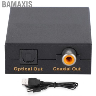 Bamaxis 4K HDMI Audio Extractor to 3.5mm AUX Stereo Coaxial Converter