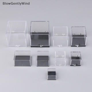 Blowgentlywind กล่องเก็บเหรียญ แร่ธาตุ แบบใส 1 ชิ้น