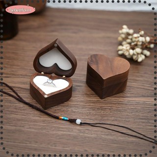 Bebettkiss กล่องไม้ รูปหัวใจ สําหรับใส่เครื่องประดับ