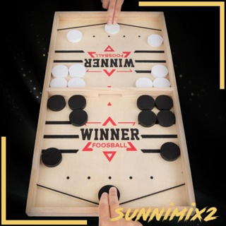 [Sunnimix2] เกมกระดานไม้ตั้งโต๊ะ สไตล์คลาสสิก สําหรับครอบครัว ของขวัญ