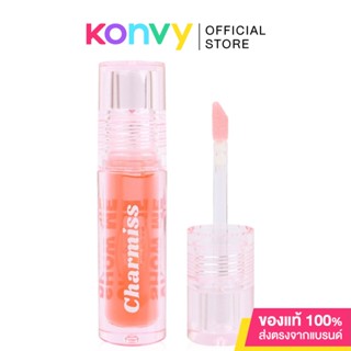 Charmiss Show Me Your Love Juicy Drop Lip Cheek Oil 2.5g ชาร์มิสส์ ลิปแอนด์ซีคออยล์ สามารถใช้ได้ทั้งริมฝีปากและแก้ม.