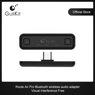 Gulikit NS07 อะแดปเตอร์ส่งสัญญาณเสียงบลูทูธไร้สาย NS07 Pro Type-C สําหรับ Nintendo Switch NS OLED PS4 PS5 PC