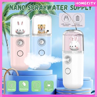 [Ready] [พร้อม] แบบพกพาฆ่าเชื้อ Sprayer Nano Mist Sprayer Mini Usb ชาร์จ Face Spray Facial Body Steamer Upbest น่ารัก Pet Creative Nano Sprayer