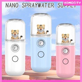 [Ready] [พร้อม] Mini Usb ชาร์จ Water Mist Sprayer แบบพกพา Nano Mist Sprayer ความงามสเปรย์ฆ่าเชื้อไวรัส Hydrating Instrument Mini Hydrating Sprayer