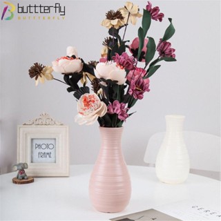 Buttterfly แจกันพลาสติก หลากสี ตกแต่งห้องนั่งเล่น สร้างสรรค์ แจกันสํานักงาน