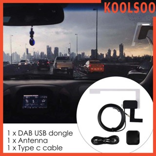 [Koolsoo] อะแดปเตอร์จูนเนอร์ดิจิทัล DAB Type C USB สําหรับ Android