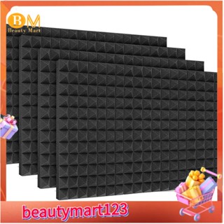 【BM】โฟมฉนวนกันเสียง ผ้าฝ้าย ขนาด 30X30X2.5 ซม. 24 ชิ้น