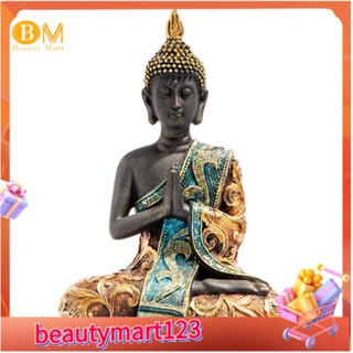 【BM】ฟิกเกอร์เรซิ่น รูปปั้นพระพุทธรูปไทย แฮนด์เมด สําหรับตกแต่งบ้าน