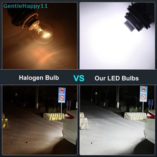 Gentlehappy หลอดไฟสัญญาณรถยนต์ Led 12V 1156 1157 BA15S BAY15D R5W R10W DRL 2 ชิ้น