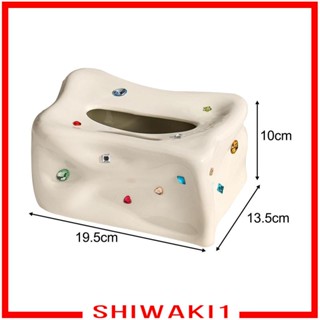 [Shiwaki1] กล่องทิชชู่เช็ดหน้า สไตล์นอร์ดิก สําหรับบ้าน ห้องนั่งเล่น ห้องน้ํา