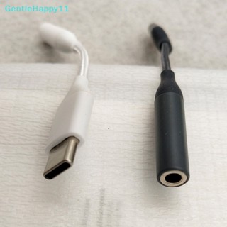 Gentlehappy สายเคเบิลแจ็คหูฟัง Type C 3.5 สําหรับอะแดปเตอร์หูฟัง USB เป็น 3.5 มม.