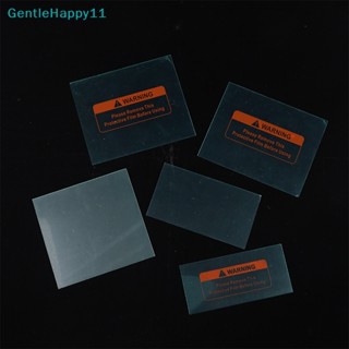 Gentlehappy แผ่นพลาสติกกรองหน้ากากเชื่อมอัตโนมัติ (PC) 5 ชิ้น ต่อชุด