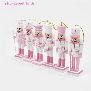 Strongaroetrtu ตุ๊กตาการ์ตูนทหารวอลนัท สําหรับตกแต่งโต๊ะ