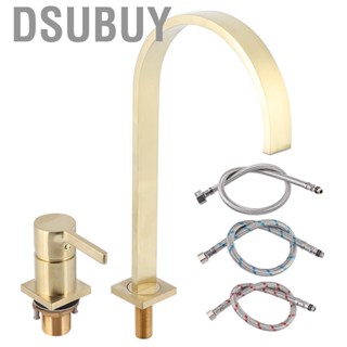 Dsubuy Faucet Single Handle Brass Water Tap Basin Bathroom Sink Supplies For Kitchen