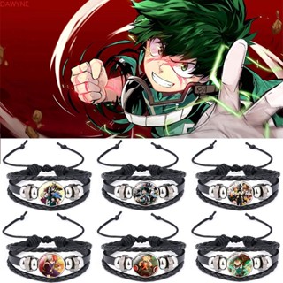 Dwayne Boku No Hero Academia สร้อยข้อมือ เด็กผู้ชาย เสน่ห์ หลายชั้น อะนิเมะ เครื่องประดับเวลา อัญมณี หนัง สร้อยข้อมือ