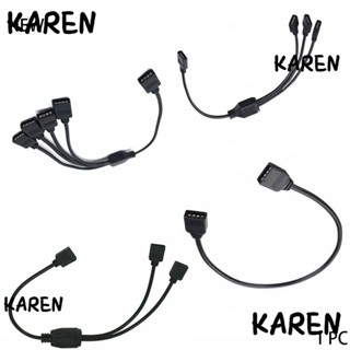 Karen อะแดปเตอร์เชื่อมต่อสายไฟ LED 3528 5050