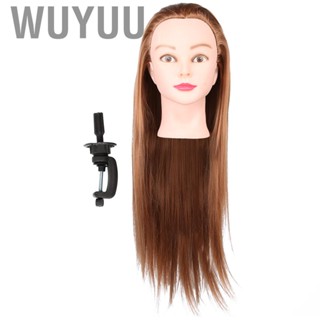 Wuyuu Wig Hair Mannequin Head Styling Braiding Salon Training Practice M Spm