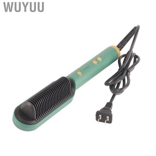 Wuyuu scald Hair Straightening Comb For Home Use Daily Styling