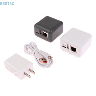 Best3c Mini NP330 เซิร์ฟเวอร์เครือข่าย USB 2.0 (เครือข่าย WIFI BT WIFI cloud pring ขายดี