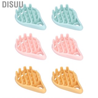 Disuu 2 Packs Hair Scalp   Brush Silicone Bristles Scrubber Mas JY