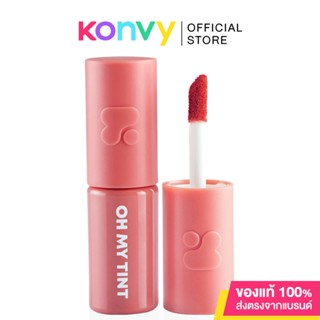 2P Original Oh My Tint Velvet &amp; Smooth 2.2g #OMT04 ทูพี ออริจินอล ลิปทินท์เนื้อละมุน เบาสบายปาก ไม่เป็นคราบ ติดทนยาว...