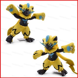 Ere1 หมอนตุ๊กตา Pokemon Zeraora ขนาด 32 ซม. ของเล่นสําหรับเด็ก