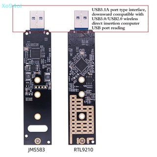 Xo94ol อะแดปเตอร์ M.2 เป็น USB 3.1 Type-C M2 SSD NVME PCIE M Key SSD TH