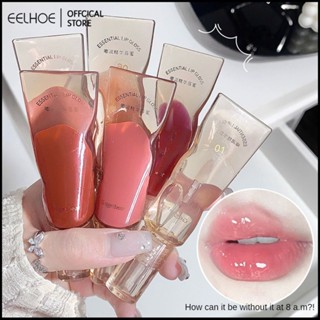 Gegebear Du Run Essence Lip Honey Lip Oil Water Gloss Mirror Lip Glaze แก้วใส Moisturizing Lip Gloss Lip Tint -eelhoe