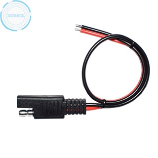 Xo94ol SAE สายเคเบิลต่อขยายรถยนต์ 18AWG 30 ซม. 2 Pin พร้อมสายเคเบิลเชื่อมต่อ SAE TH