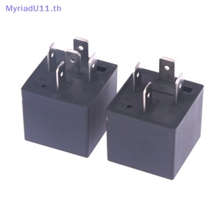 Myriadu รีเลย์รถยนต์ 4/5Pin DC 12V/24V สําหรับเครื่องปรับอากาศ