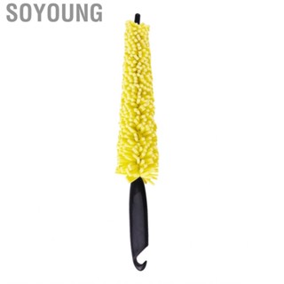 Soyoung Long Handle Tire Brush  Durable Sturdy for Cleaning Car Wheels