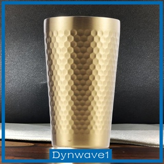 [Dynwave1] แก้วกาแฟสเตนเลส มีฉนวนกันความร้อน ใช้ซ้ําได้ 260 มล. สําหรับบ้าน คาเฟ่ บาร์ ห้องครัว ท่องเที่ยว