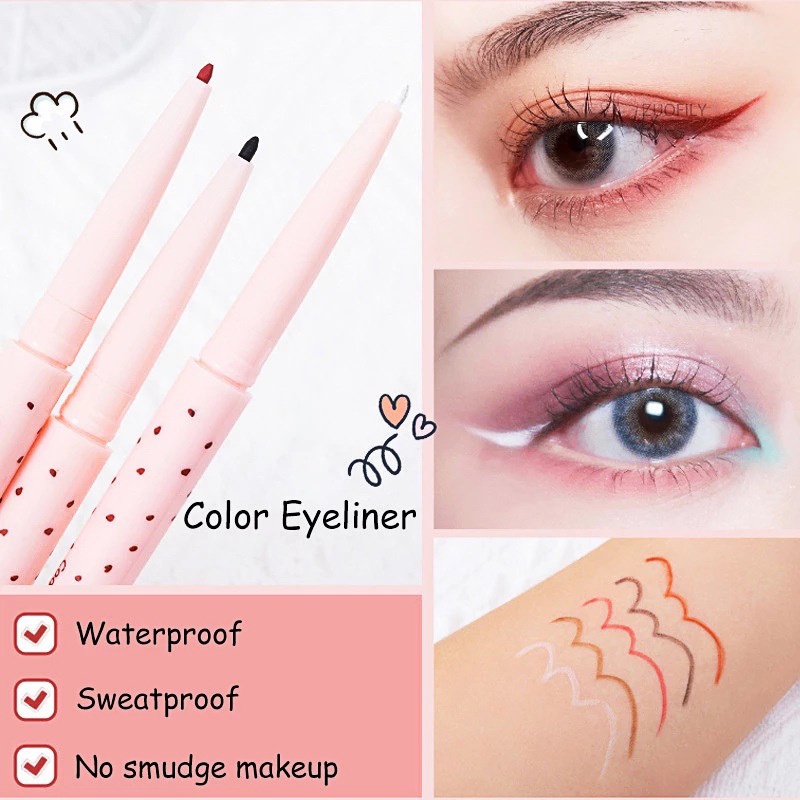 BEIKOTT ดินสอเขียนขอบตา กันน้ำ ติดทนนาน เจล อายไลเนอร์